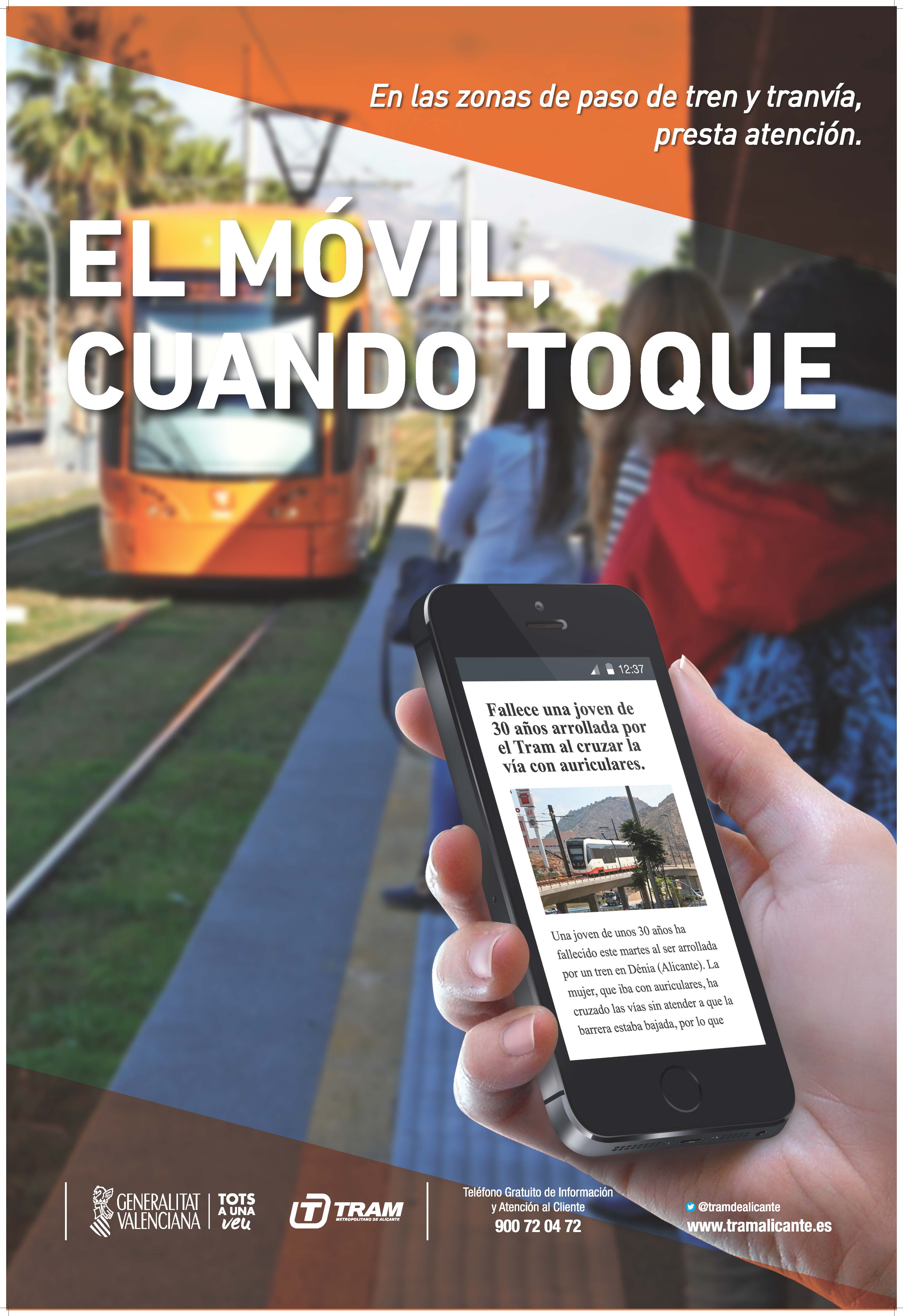 Campaña "El móvil cuado toque"